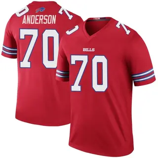 Alec Anderson Buffalo Bills Men's Color Rush Legend Nike Jersey - Red