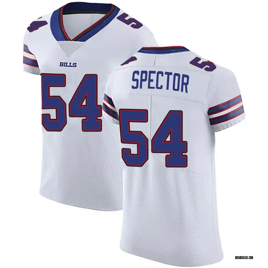 Baylon Spector Buffalo Bills Men's Elite Vapor Untouchable Nike Jersey - White