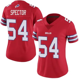 Baylon Spector Buffalo Bills Women's Limited Color Rush Vapor Untouchable Nike Jersey - Red