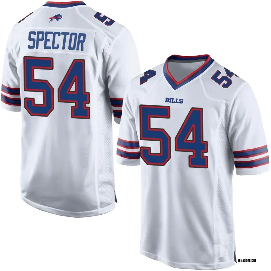 Baylon Spector Buffalo Bills Youth Game Nike Jersey - White