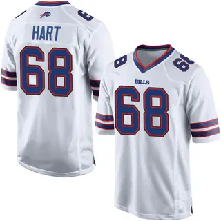 Bobby Hart Buffalo Bills Men's Game Nike Jersey - White