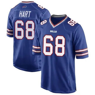 Bobby Hart Buffalo Bills Men's Game Team Color Nike Jersey - Royal Blue
