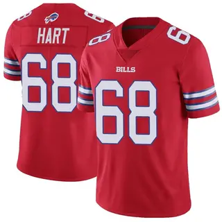 Bobby Hart Buffalo Bills Youth Limited Color Rush Vapor Untouchable Nike Jersey - Red