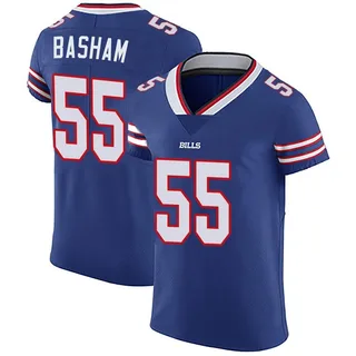 Boogie Basham Buffalo Bills Men's Elite Team Color Vapor Untouchable Nike Jersey - Royal Blue