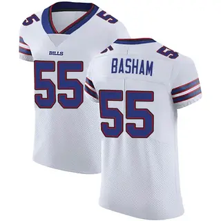 Boogie Basham Buffalo Bills Men's Elite Vapor Untouchable Nike Jersey - White
