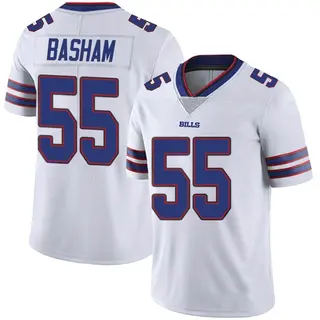 Boogie Basham Buffalo Bills Men's Limited Color Rush Vapor Untouchable Nike Jersey - White