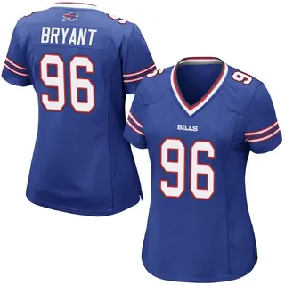 Brandin Bryant Buffalo Bills Women's Game Team Color Nike Jersey - Royal Blue
