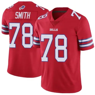 Bruce Smith Buffalo Bills Men's Limited Color Rush Vapor Untouchable Nike Jersey - Red
