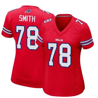 Bruce Smith Buffalo Bills Women's Game Alternate Nike Jersey - Red