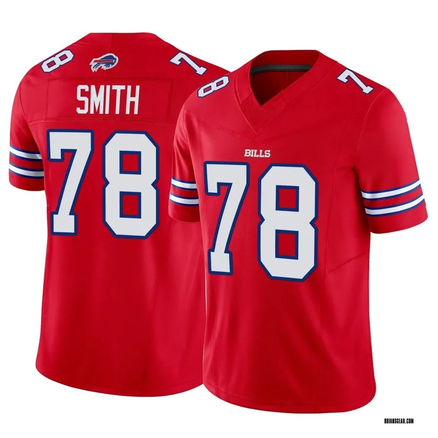 Bruce Smith Buffalo Bills Youth Limited Vapor F.U.S.E. Nike Jersey - Red