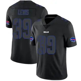 Cam Lewis Buffalo Bills Men's Limited Nike Jersey - Black Impact