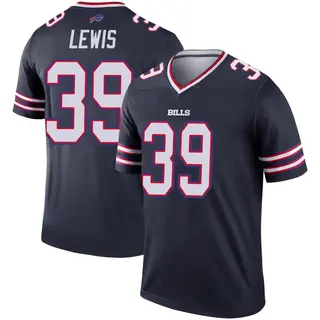 Cam Lewis Buffalo Bills Youth Legend Inverted Nike Jersey - Navy