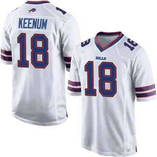 Case Keenum Buffalo Bills Men's Game Nike Jersey - White