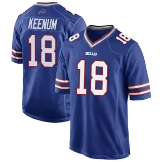 Case Keenum Buffalo Bills Youth Game Team Color Nike Jersey - Royal Blue