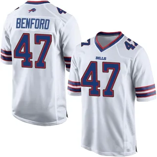 Christian Benford Buffalo Bills Men's Game Nike Jersey - White