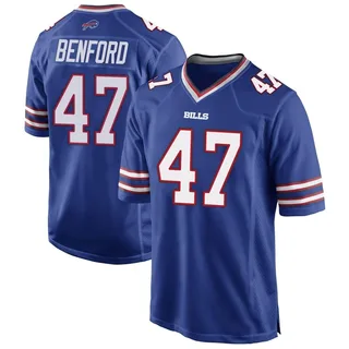Christian Benford Buffalo Bills Men's Game Team Color Nike Jersey - Royal Blue