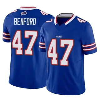 Christian Benford Buffalo Bills Men's Limited Vapor F.U.S.E. Nike Jersey - Royal