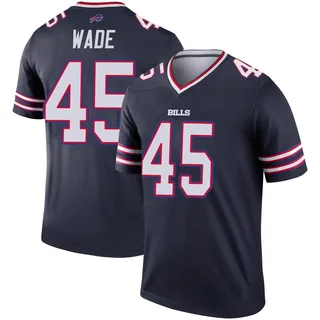 Christian Wade Buffalo Bills Youth Legend Inverted Nike Jersey - Navy