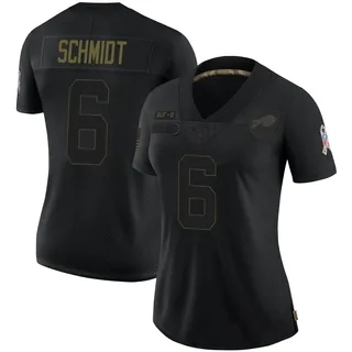 Colton Schmidt Buffalo Bills Women's Limited 2020 Salute To Service Nike Jersey - Black