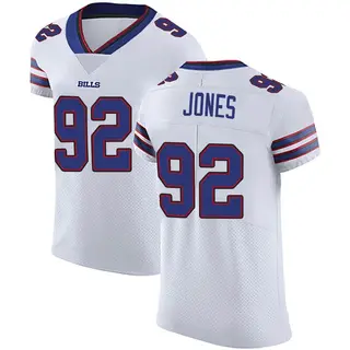 DaQuan Jones Buffalo Bills Men's Elite Vapor Untouchable Nike Jersey - White