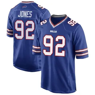 DaQuan Jones Buffalo Bills Men's Game Team Color Nike Jersey - Royal Blue