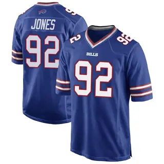 DaQuan Jones Buffalo Bills Youth Game Team Color Nike Jersey - Royal Blue