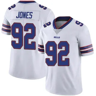 DaQuan Jones Buffalo Bills Youth Limited Color Rush Vapor Untouchable Nike Jersey - White