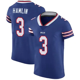 Damar Hamlin Buffalo Bills Men's Elite Team Color Vapor Untouchable Nike Jersey - Royal Blue