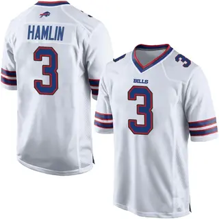 Damar Hamlin Buffalo Bills Men's Game Nike Jersey - White