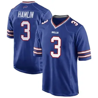 Damar Hamlin Buffalo Bills Men's Game Team Color Nike Jersey - Royal Blue