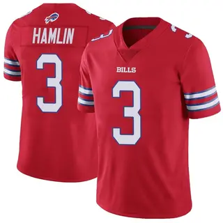Damar Hamlin Buffalo Bills Men's Limited Color Rush Vapor Untouchable Nike Jersey - Red