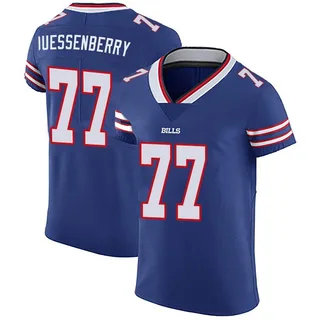 David Quessenberry Buffalo Bills Men's Elite Team Color Vapor Untouchable Nike Jersey - Royal Blue
