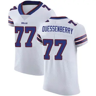 David Quessenberry Buffalo Bills Men's Elite Vapor Untouchable Nike Jersey - White