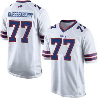 David Quessenberry Buffalo Bills Men's Game Nike Jersey - White