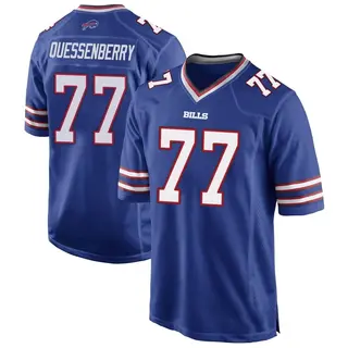 David Quessenberry Buffalo Bills Youth Game Team Color Nike Jersey - Royal Blue