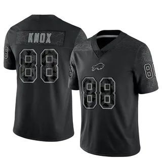 Dawson Knox Buffalo Bills Youth Limited Reflective Nike Jersey - Black