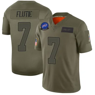 Doug Flutie Buffalo Bills Men's Limited 2019 Salute to Service Nike Jersey - Camo