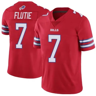 Doug Flutie Buffalo Bills Men's Limited Color Rush Vapor Untouchable Nike Jersey - Red