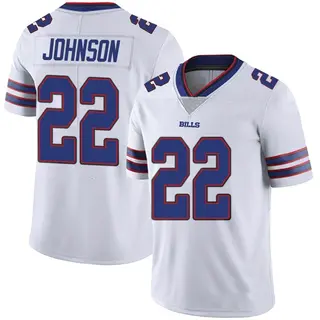 Duke Johnson Buffalo Bills Men's Limited Color Rush Vapor Untouchable Nike Jersey - White