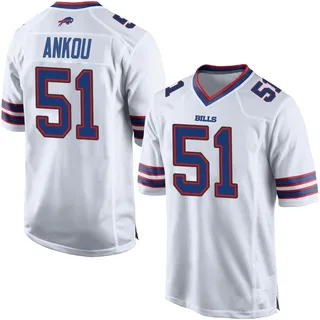 Eli Ankou Buffalo Bills Youth Game Nike Jersey - White