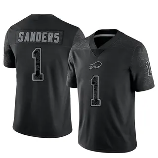 Emmanuel Sanders Buffalo Bills Men's Limited Reflective Nike Jersey - Black