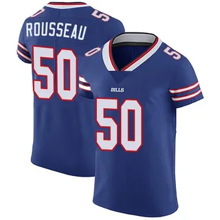 Greg Rousseau Buffalo Bills Men's Elite Team Color Vapor Untouchable Nike Jersey - Royal Blue
