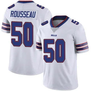 Greg Rousseau Buffalo Bills Youth Limited Color Rush Vapor Untouchable Nike Jersey - White