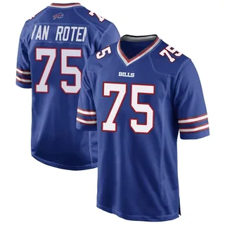 Greg Van Roten Buffalo Bills Men's Game Team Color Nike Jersey - Royal Blue
