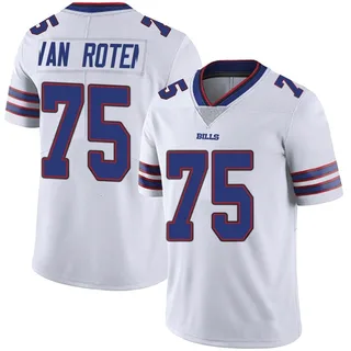 Greg Van Roten Buffalo Bills Men's Limited Color Rush Vapor Untouchable Nike Jersey - White