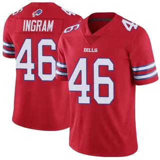 Ja'Marcus Ingram Buffalo Bills Youth Limited Color Rush Vapor Untouchable Nike Jersey - Red