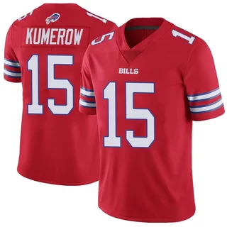 Jake Kumerow Buffalo Bills Youth Limited Color Rush Vapor Untouchable Nike Jersey - Red