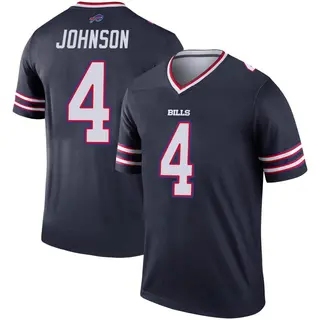 Jaquan Johnson Buffalo Bills Men's Legend Inverted Nike Jersey - Navy