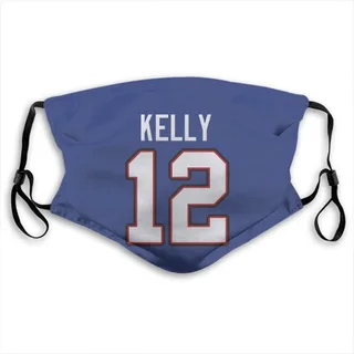 Jim Kelly Buffalo Bills Reusable & Washable Face Mask