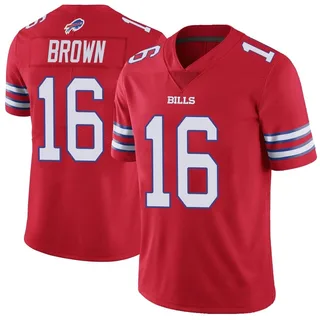 John Brown Buffalo Bills Men's Limited Color Rush Vapor Untouchable Nike Jersey - Red